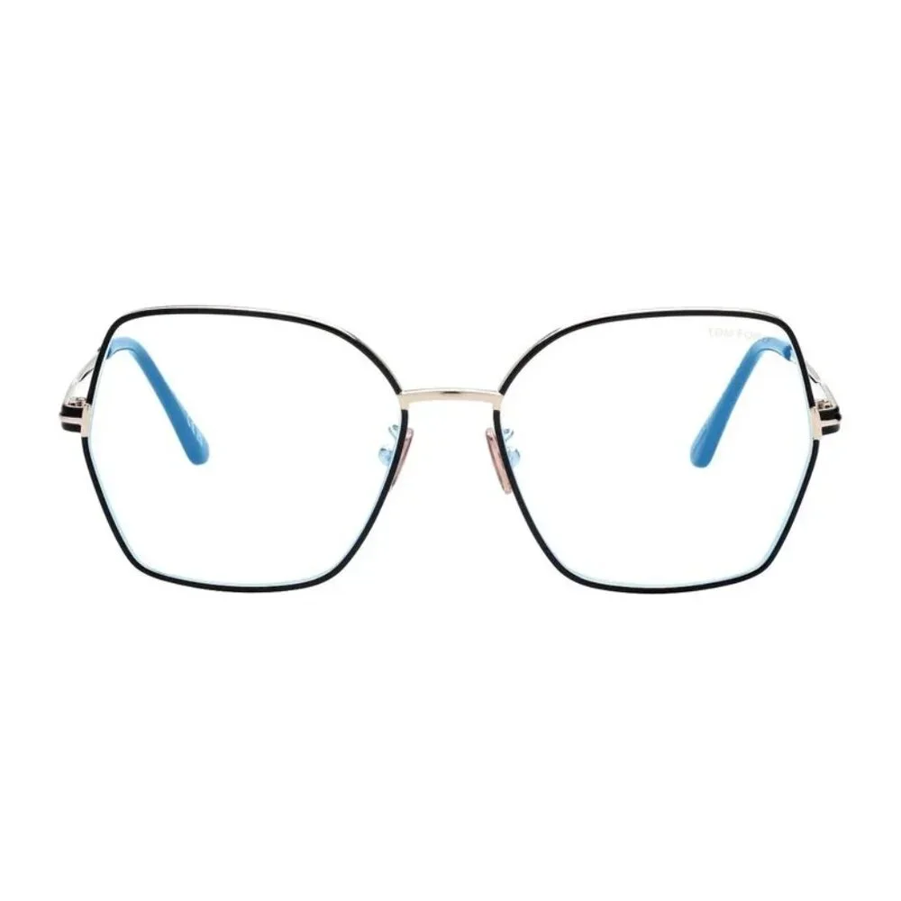 NEW TOM FORD EYEGLASSES PALE GOLD WOMEN EYEWEAR